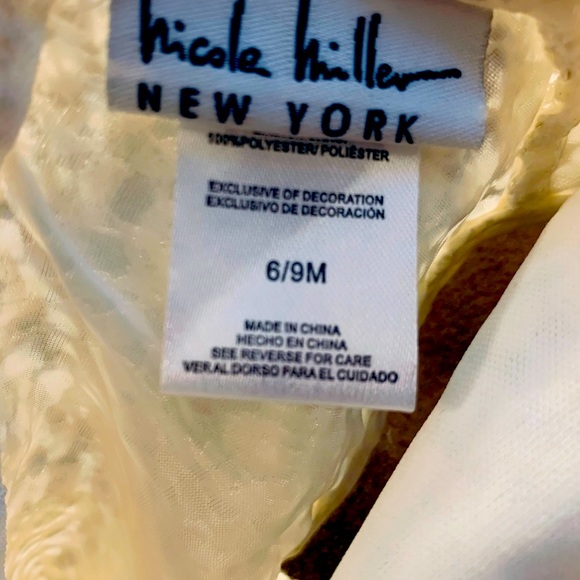 6m-9m Girls Nicole Miller Dress - Picture 4 of 4